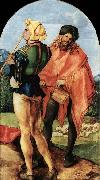 Albrecht Durer Two Musicians oil painting reproduction